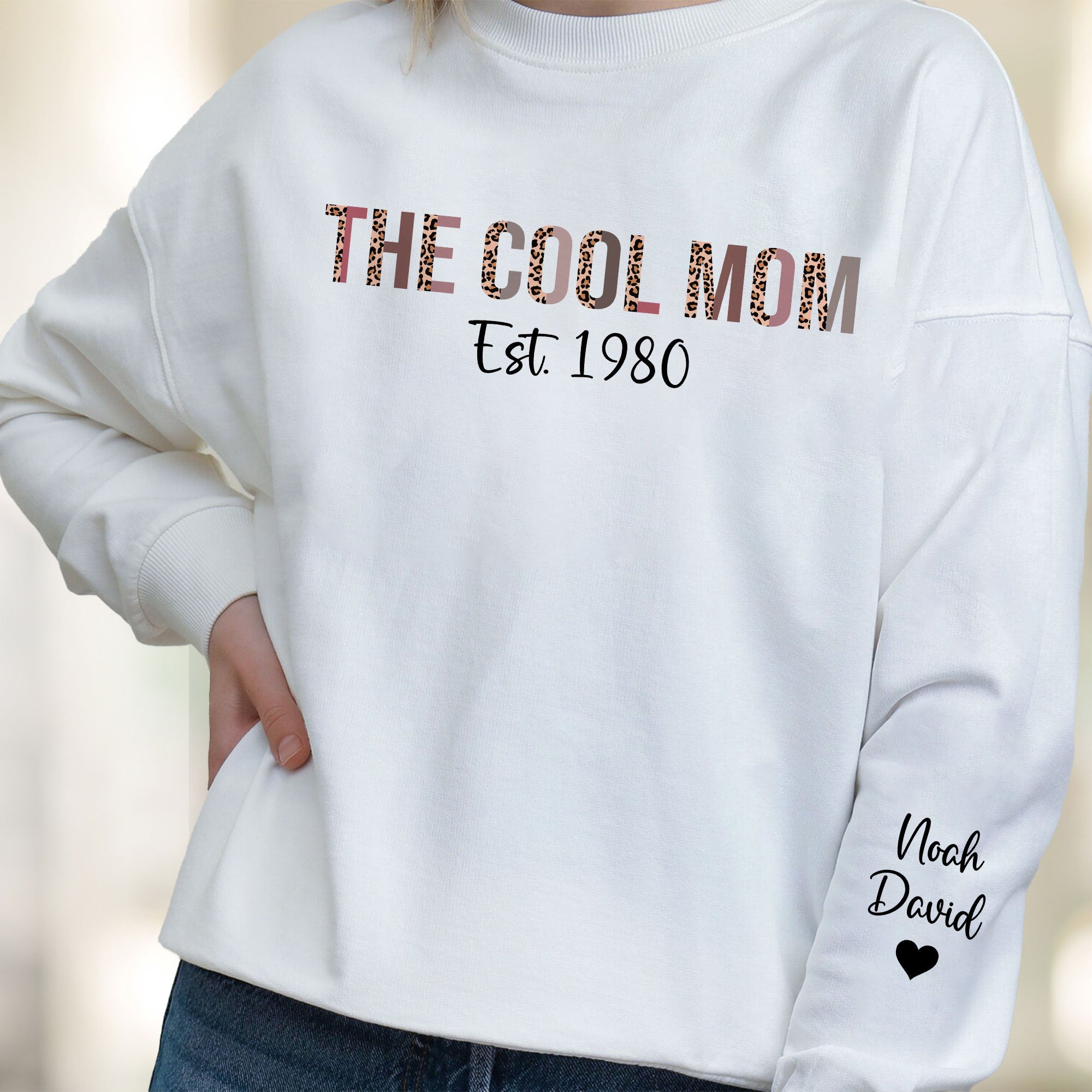 The Cool Mom- Personalized Sweatshirt - Image 2