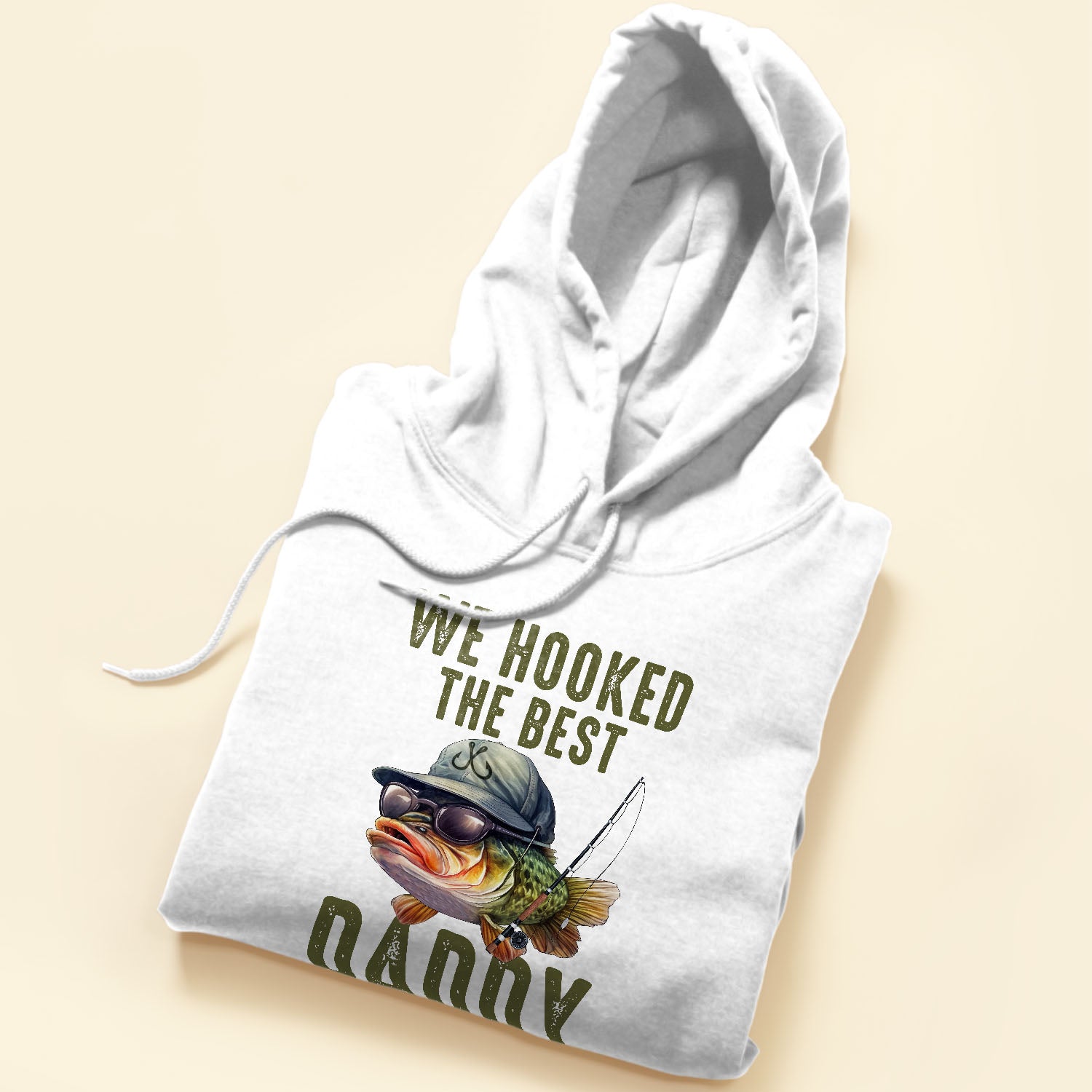We Hooked The Best Dad, Grandpa, Papa - PersonalizedOne Size Shirt Father's Day - Image 5