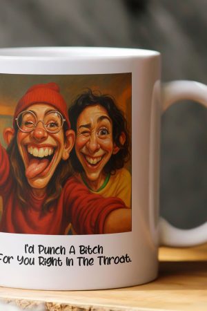 Caricature Your Photo Best Friends - Custom Cartoon Drawing From Photo - Personalized Photo Mug
