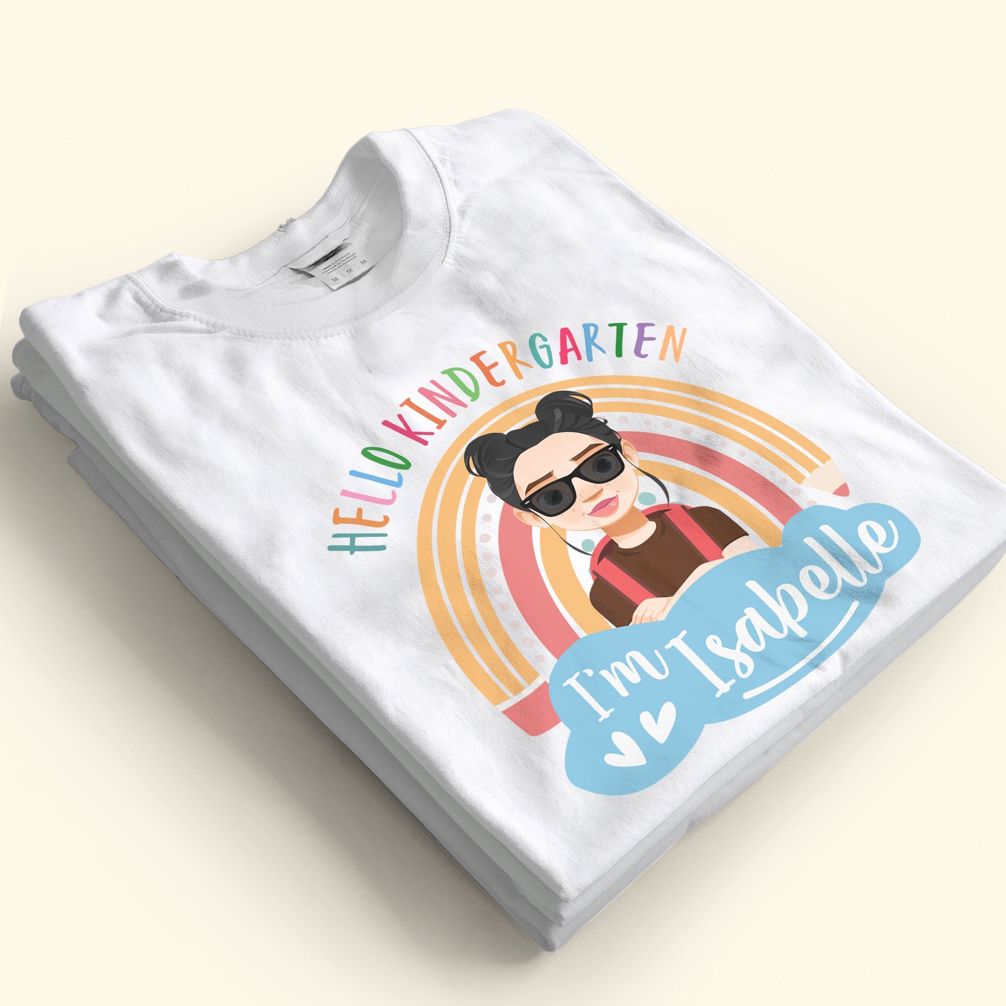 Hello Kindergarten - Personalized Shirt - Image 2