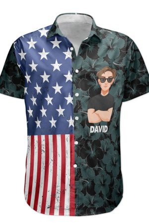 Man Hawaiian Shirt - Personalized Hawaiian Shirt